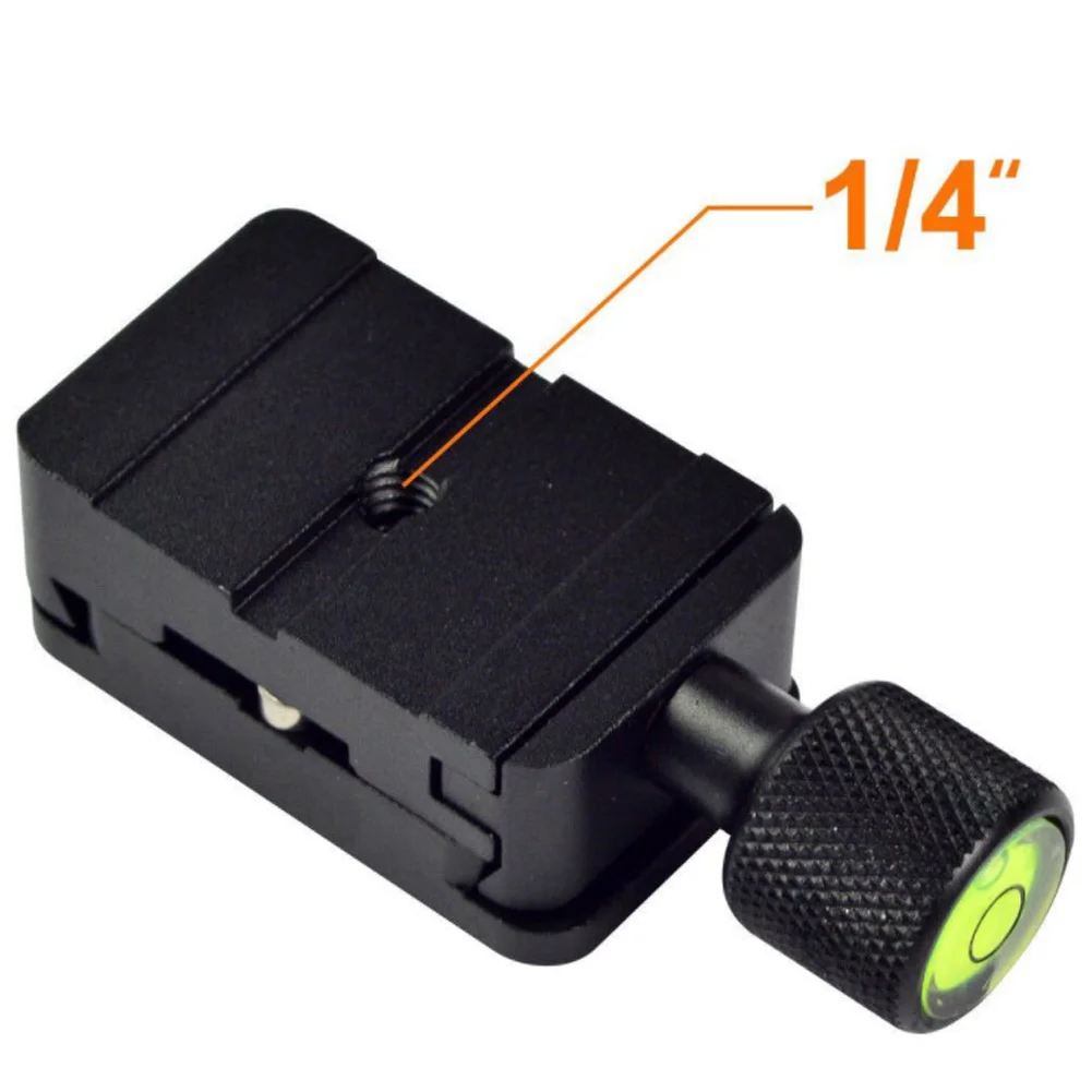 Быстросъемная пластина камеры 1/4 Крепление Зажим адаптер стабилизатор штатив