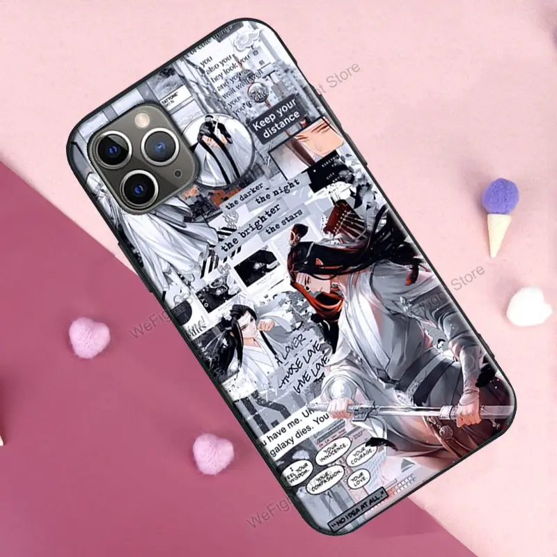 Mo дао ЗУ Shi эстетическое чехол для iPhone 12 Pro Max mini 7 8 Plus SE 2020 крышка 11 XS XR X|Бамперы| |