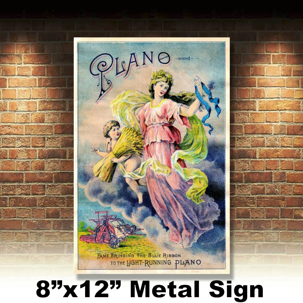 

Красивый цветной рекламный винтажный Ретро металлический знак