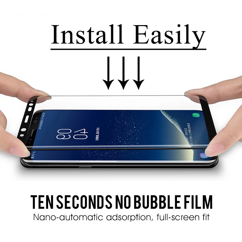 Закаленное стекло для samsung galaxy note 8 s8 plus защитная пленка экрана samsyng s s8plus note8