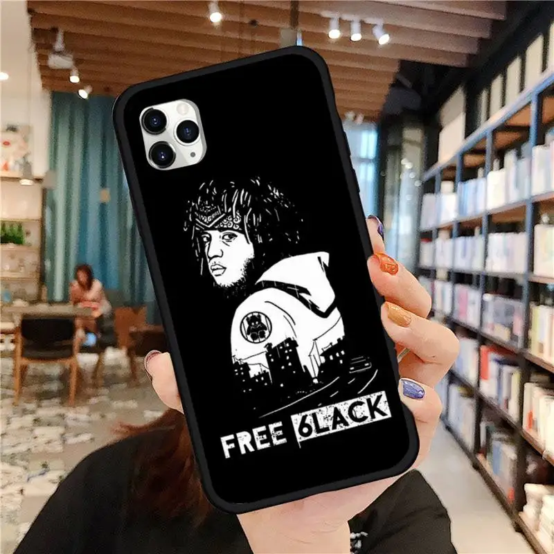 

Rapper 6LACK Phone Case for iPhone 11 12 pro MINI XS MAX 8 7 6 6S Plus X 5S SE 2020 XR