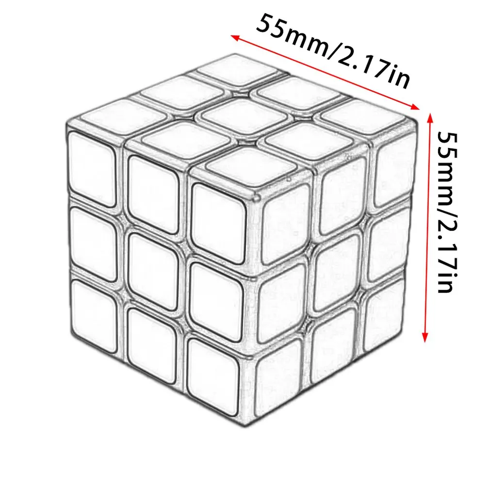 Волшебная кубическая игрушка Профессиональная 3x3x3 Cubo наклейка гладкая скорость Твист Головоломка игрушки подарок для детей