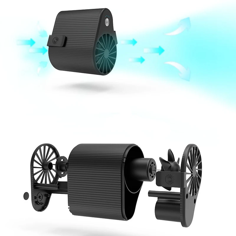 SANQ мини вентилятор для подвешивания талии супер мощный воздушный поток