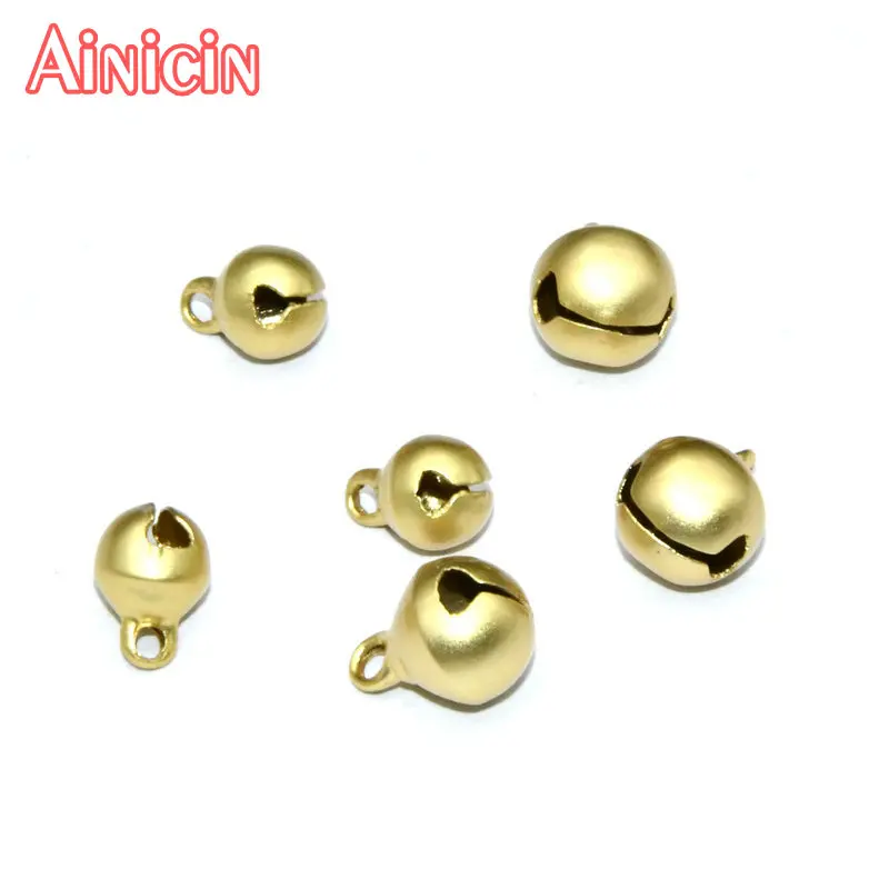 

Новое поступление, высокое качество, позолота, матовая поверхность, кольцо в виде колокольчика, 10 мм, сделай сам, ювелирное изделие для женщи...