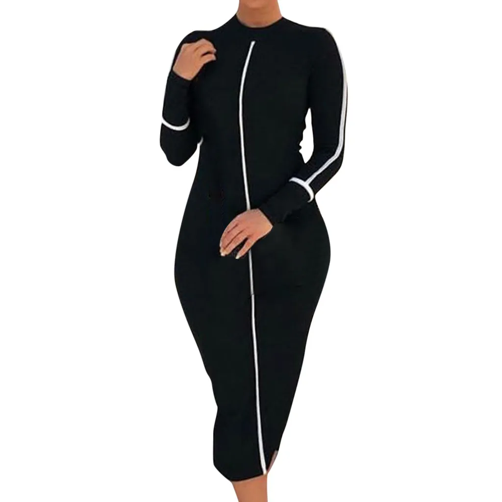 SAGACE модное женское платье осенняя одежда Корейская пляжное повседневное с