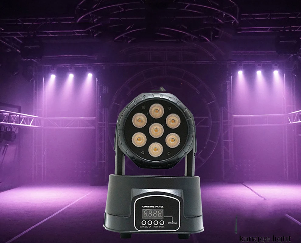 1 шт. 150 Вт RGB точечный светодиодный движущаяся головка Освещение сцены DMX Эффект Освещение дискотечное DJ рождественские вечерние освещение