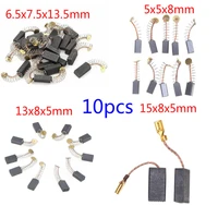 10pcs power tool carbon brushes spare parts mini drill electric grinder replacement for electric motors rotary tool