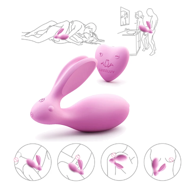 Вибратор WOWYES Rabbit вибратор для точки G клитор беспроводное управление вибрирующее