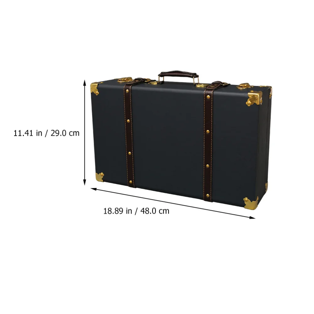 

1PC Vintage Wood Box Creative Jewelry Storage Box European Style Packaging Case