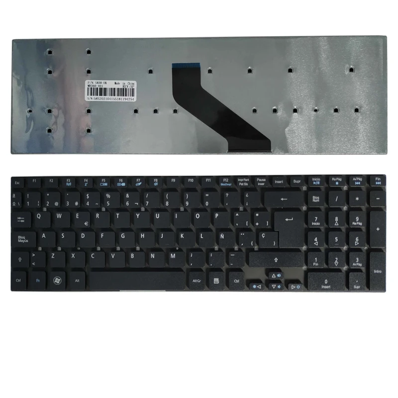 Новая испанская клавиатура для ноутбука Packard bell easynote p5ws0 p5ws5 p7ys5 Q5WS1 SP Черная |