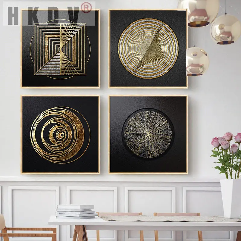 

GREN Wall Art Retro Abstract Line Posters Nordic Canvas Painting Home Decor Print Luxury Living Room Minimalist Decor Picture