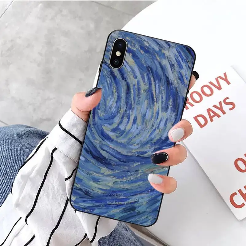 

Renaissance Van Gogh Art Phone Case for iPhone 11 12 pro XS MAX 8 7 6 6S Plus X 2020 XR Mini