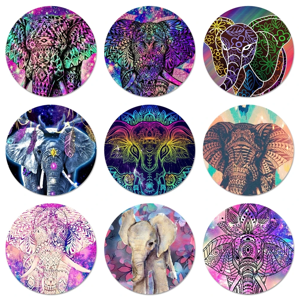 Индийский животных Тотем слона значок брошь заколка аксессуары для одежды