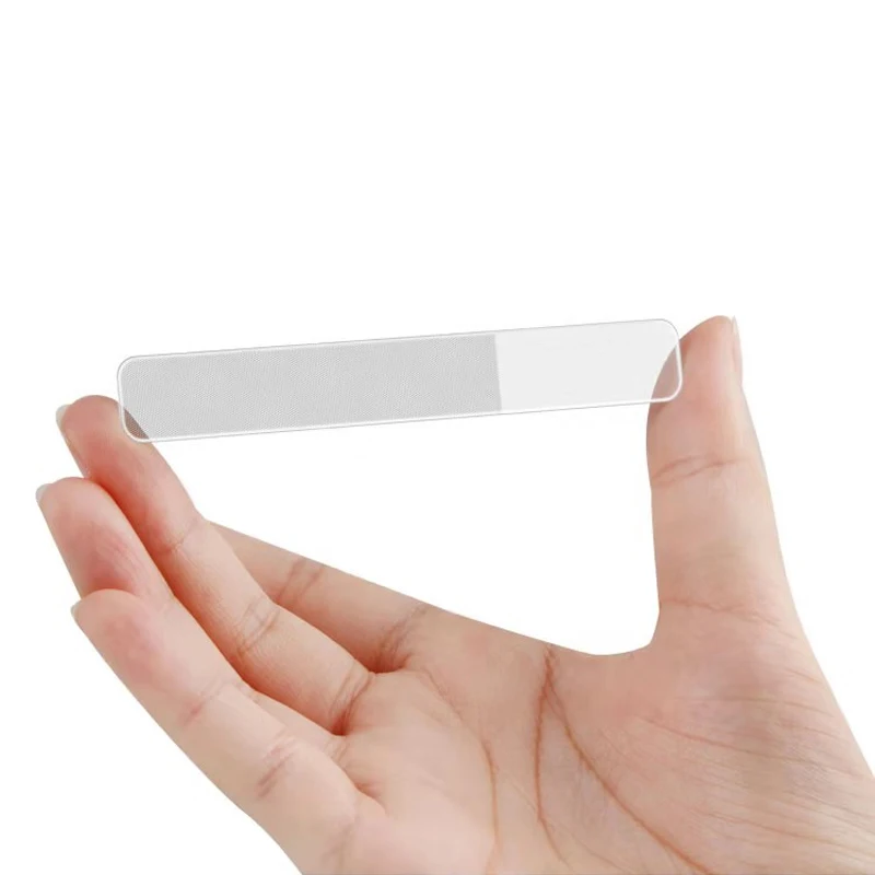 Transparent Nano Glass Nail File Professional Sanding Polishing Cleanable Shiny Grinding Buffer Art Manicure Tool | Красота и