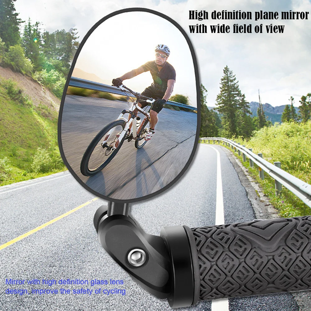 

WEST BIKING Bike Rearview Mirror 360 Rotation Adjustable Cycling Rear View MTB Road Bicycle Handlebar Mirrors Bike Accessories