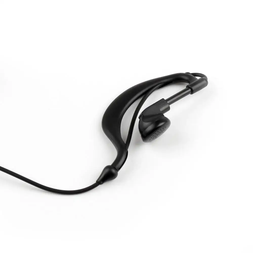 Artudatech 1 шт. 2Pin g в форме гарнитура PTT MIC для Kenwood TK 3107 TK3107 BAOFENG Retevis HYT Radio Eearpiece|Запчасти