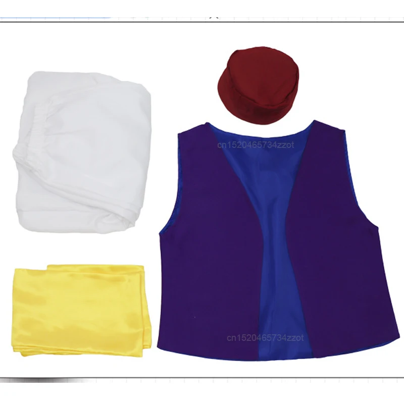 Аладдин и волшебная лампа принц взрослый человек тканевый костюм для косплея 4