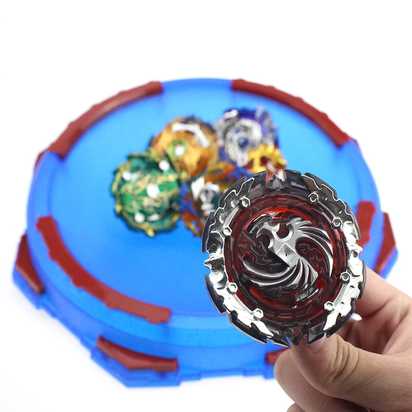 Новая Beyblade Взрывная игрушка с пусковой установкой и арена бейблэйд, сплав металла Бог вращающийся Топ Bey Blade T