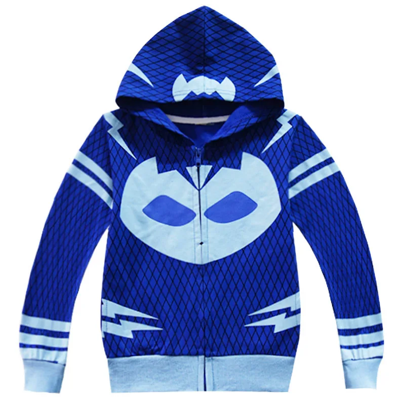 Детская толстовка Пижама костюм для косплея на Хэллоуин с маской кошки Гекко