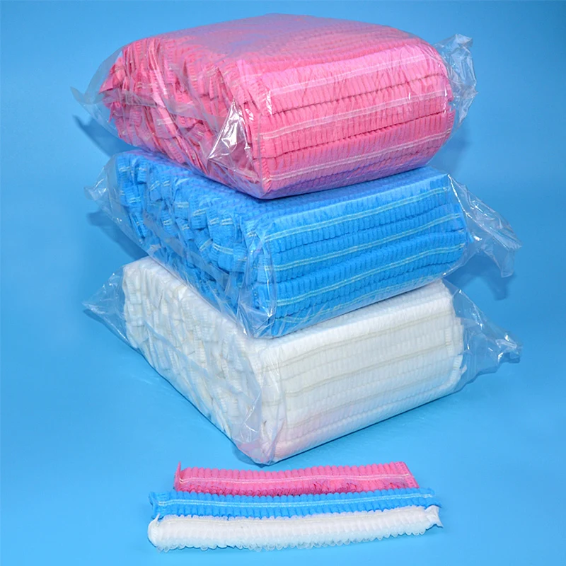 

50 шт одноразовая Нетканая шапка для волос аксессуары для микроволокна Перманентный макияж нетканый анти-пылезащитный головной убор тату для бровей