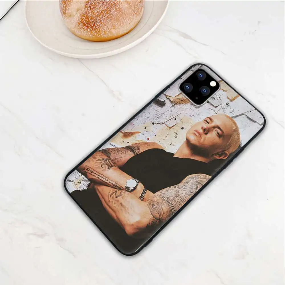 

Dropshipping Hip Hop Rapper Eminem Rap Cellphone Case For Samsung Galaxy S20 Ultra S10 Lite 2020 S9 S8 Plus S7 Edge Cover