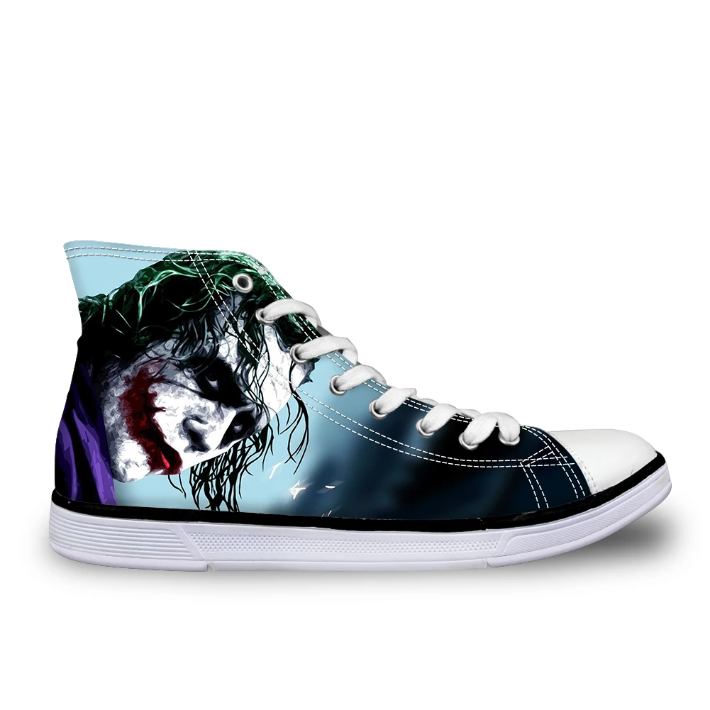 

Мужские кеды с высоким берцем и принтом, на каждый день