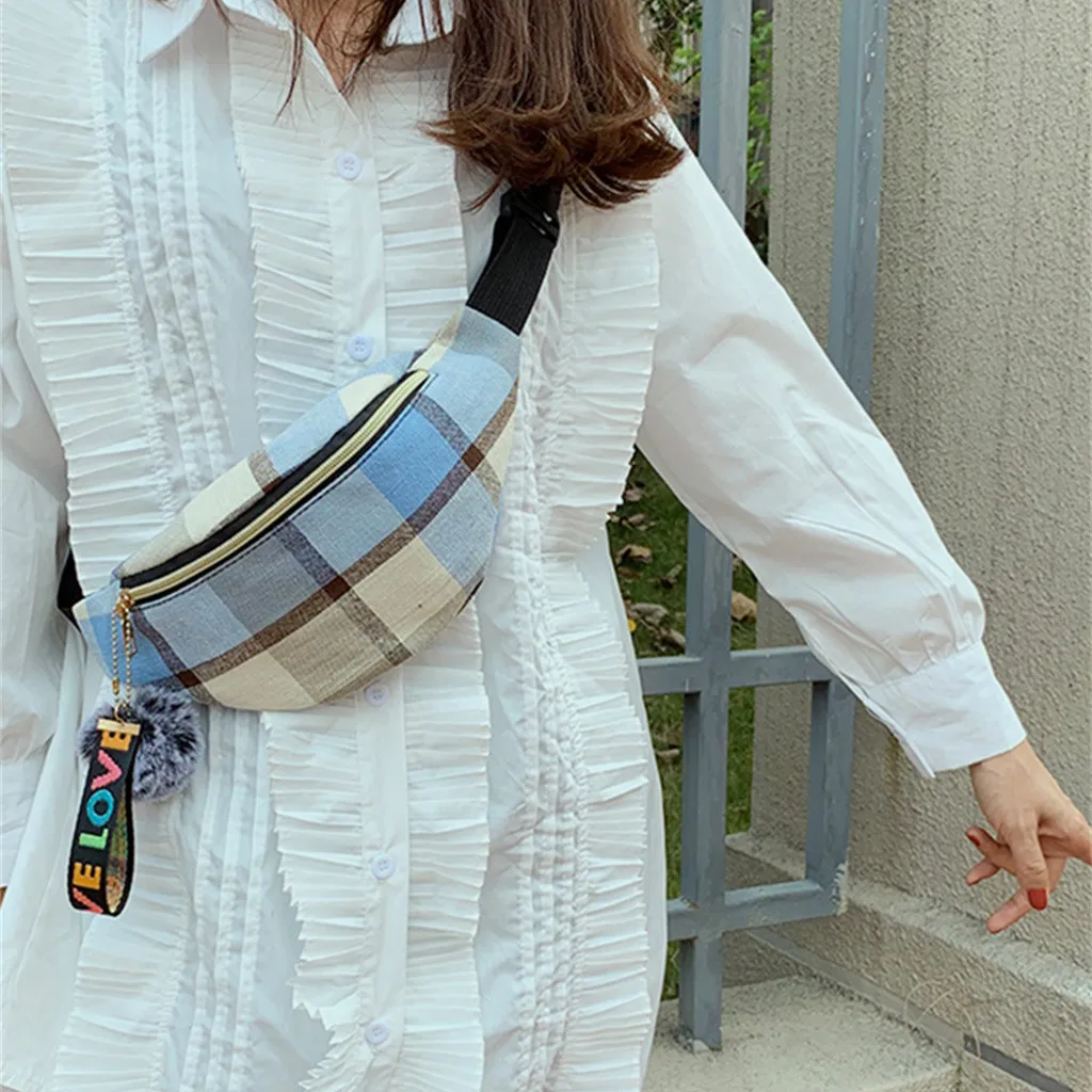 Роскошная поясная сумка однотонная винтажная кожаная модная прекрасный дизайн