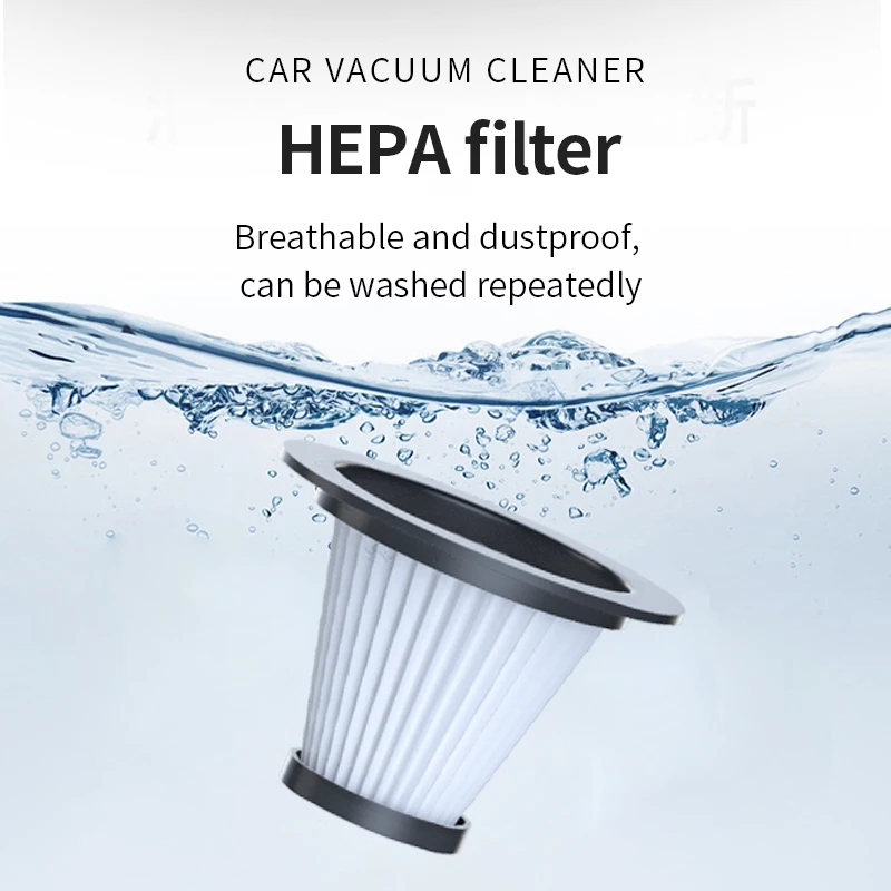 

6000Pa Handheld Car Vacuum Cleaner Cordless Auto Vacuum Home & Car Dual Use Mini Wireless Vacuum Cleaner