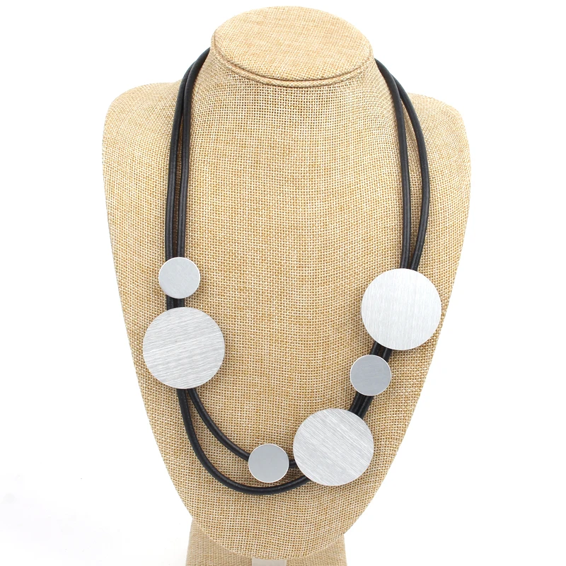 Дизайнерское резиновое ожерелье ручной работы YD &amp YDBZ стильное ювелирное