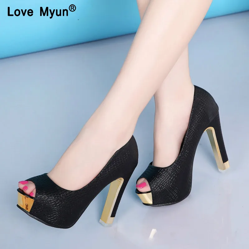 Пикантная женская обувь Женские туфли-лодочки Женская на высоком каблуке Обувь