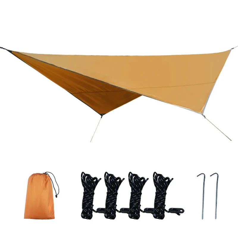 

Waterproof Tent Tarp, UV Protection and PU 1500mm Waterproof, Lightweight for Camping, Backpacking and Outdoor Adventure