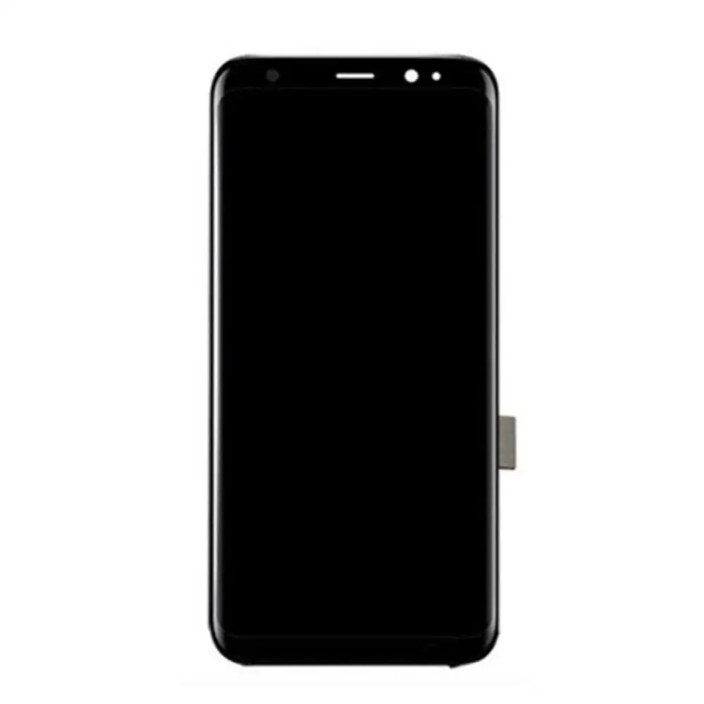 С черными точками супер AMOLED без рамки ЖК для samsung Galaxy S8 G950 G950F дисплей и сенсорный