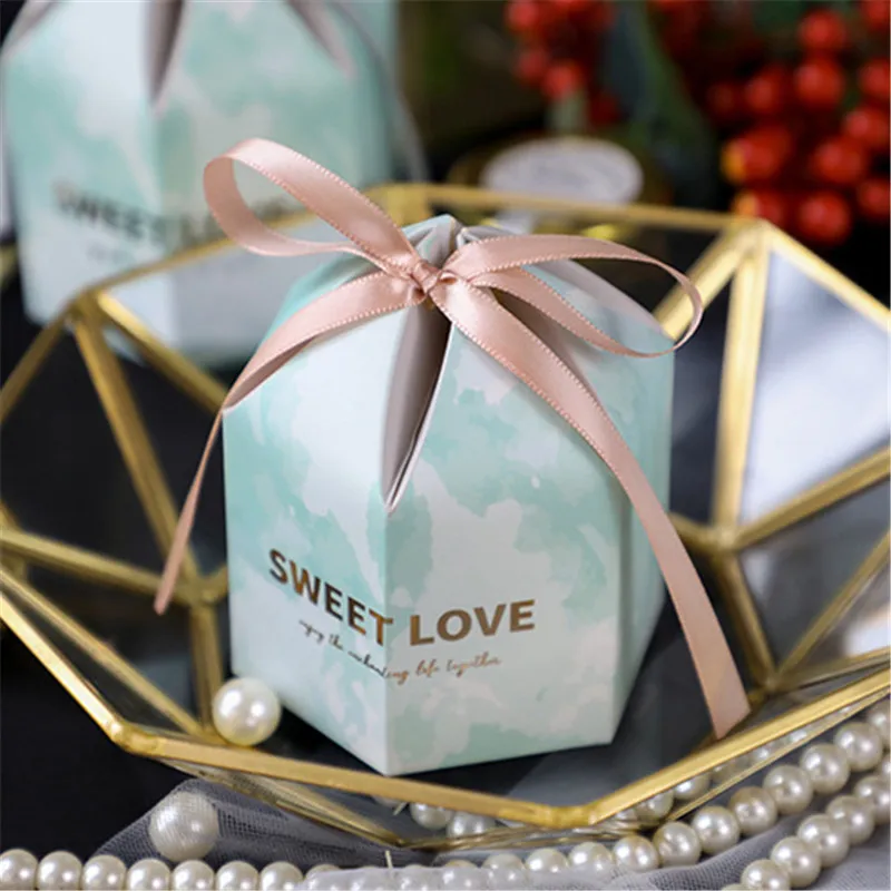 

10/20/50pcs Geometric Cardboard Boxes Gift Small Business Supplies Flower Wedding Gifts Batch for Guests Paper Bags for Store
