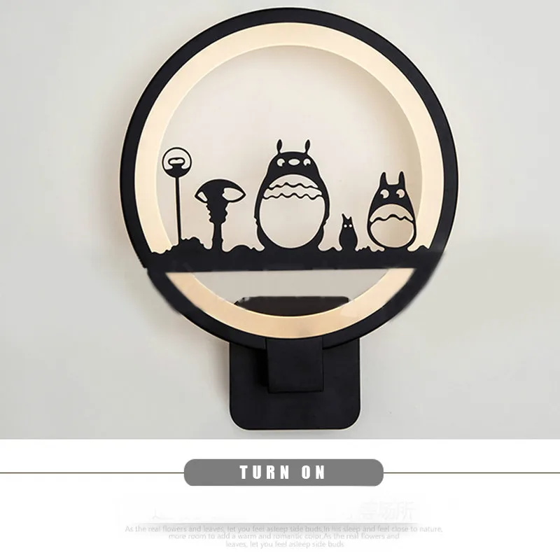 

Wall lamp LED wall sconce Acrylic wall art Creative for bedroom Indoor Living Room bedside decoration home light fixtures