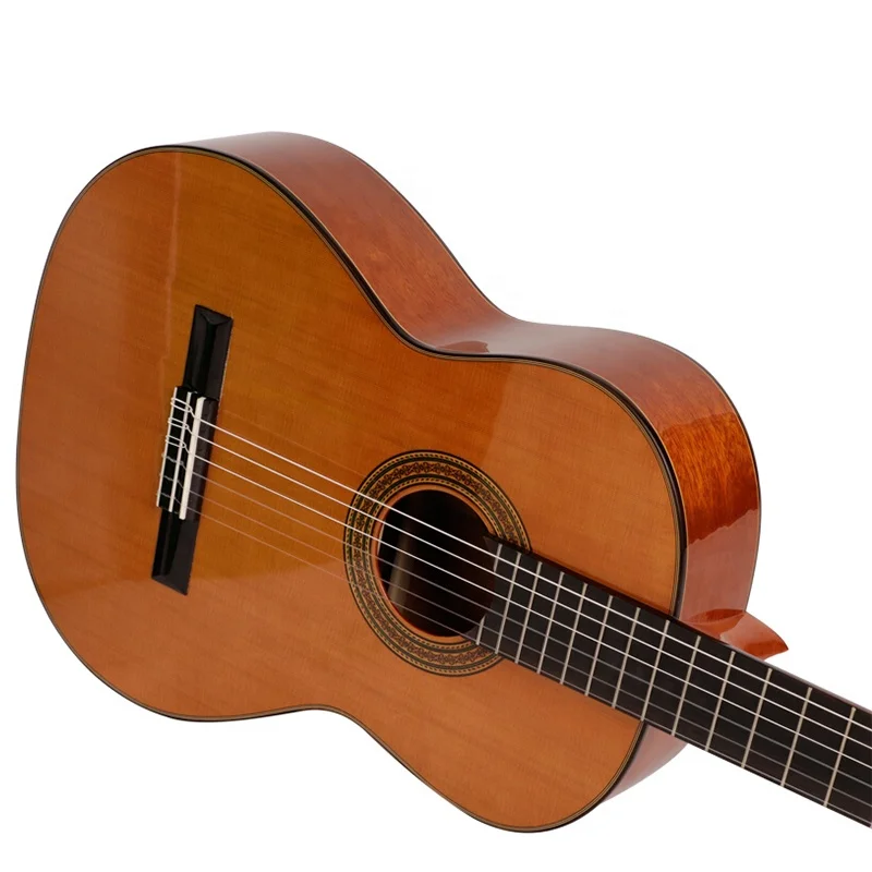 Bullfighter D-3927 Red Pinus &amp Sapele профессиональная Классическая гитара все твердые 39 дюймов