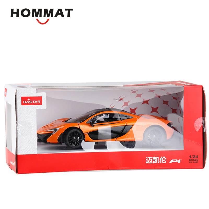 Модель автомобиля HOMMAT Mclaren P1 в масштабе 1:24 игрушечный автомобиль из сплава литой
