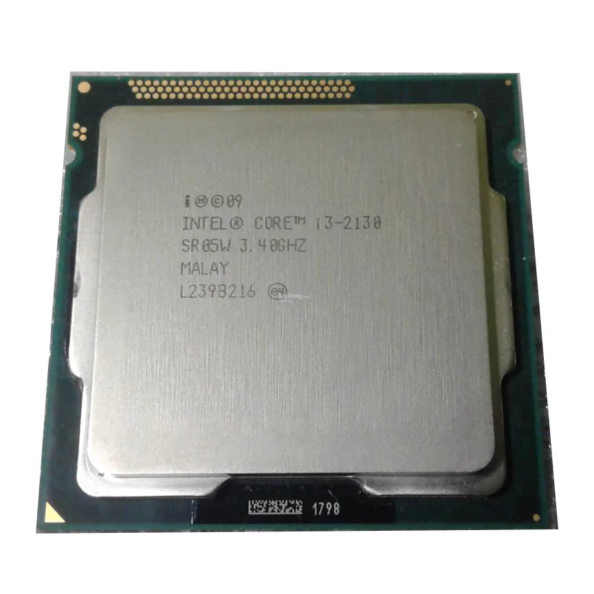 

Intel Core i3-2130 CPU 3.4GHz 3MB Cache 2 Cores 4 Threads LGA1155 Processor