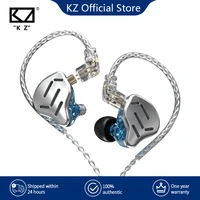 kz zax headset 16 units hifi bass in ear monitor hybrid technology earphones noise cancelling earbuds 7ba1dd sport headphones