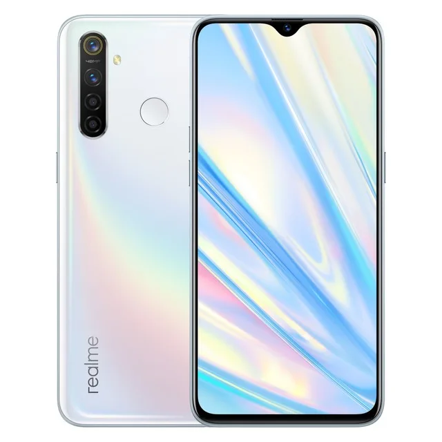 Realme Q 6 ГБ ОЗУ 64 Гб ПЗУ Snapdragon 712 Восьмиядерный 3 дюйма полноэкранный смартфон 48MP Quad