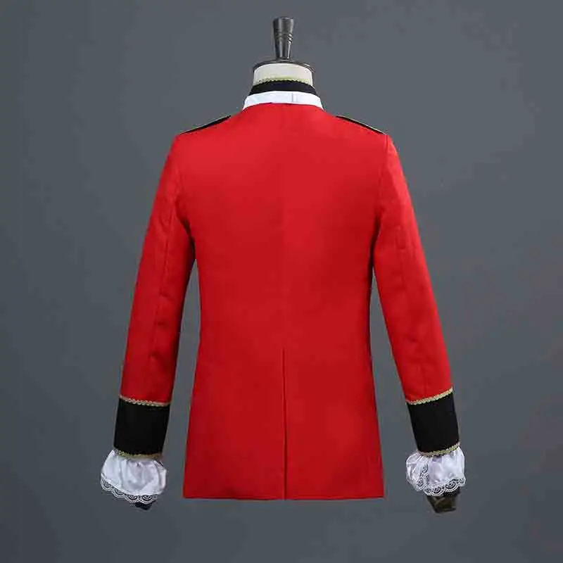 Роскошный средневековый костюм в викторианском стиле для мужчин сценический