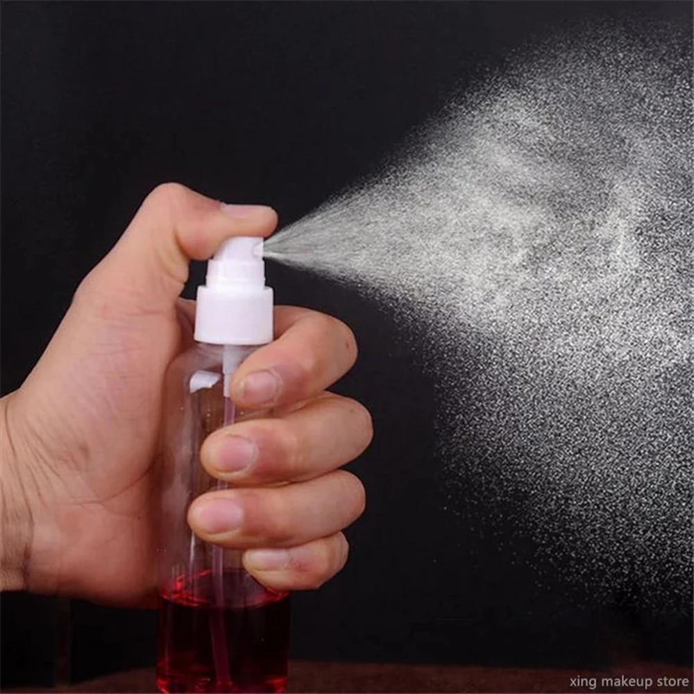 

Spray Bottle Small Spray can Cosmetic Perfume sub-bottling Transparent pet Plastic Spray Bottle Sample empty container