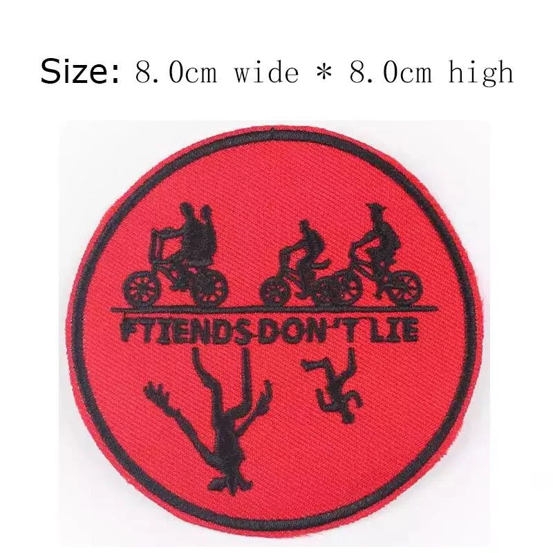 1 шт. друзья велосипеда заплата вышивки Бесплатная доставка 8 0 см с высоким