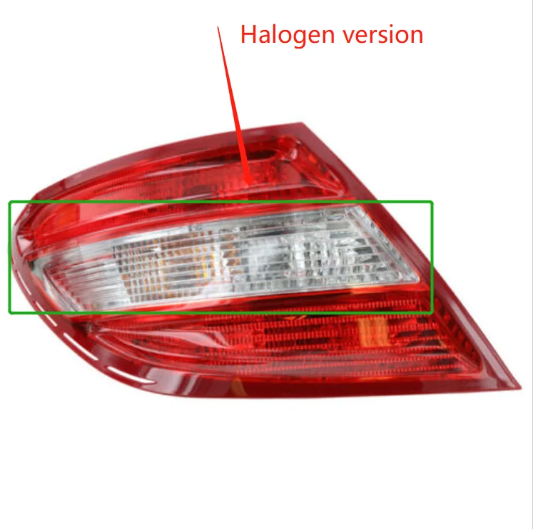 Галогенные версия лампа заднего фонаря держатель для Mercedes Benz W204 C180 C200 C280 C300 C320 C350