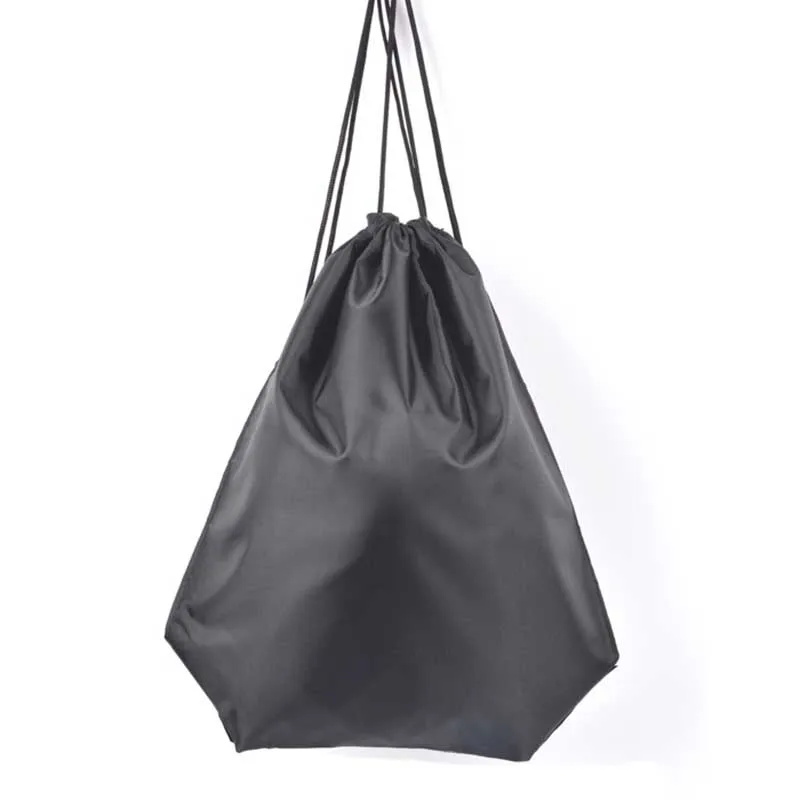 

Drawstring Dust Backpacks Storage Pouch Gym Bags Outdoor Travel Sports Storage Shoe Bags Smile Priting Oxford Waterproof