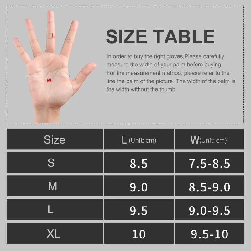 

WEST BIKING Summer Cycling Gloves For Men Shockproof Bike Gloves Outdoor Sports Hiking Touchscreen Full Finger Bicycle Gloves