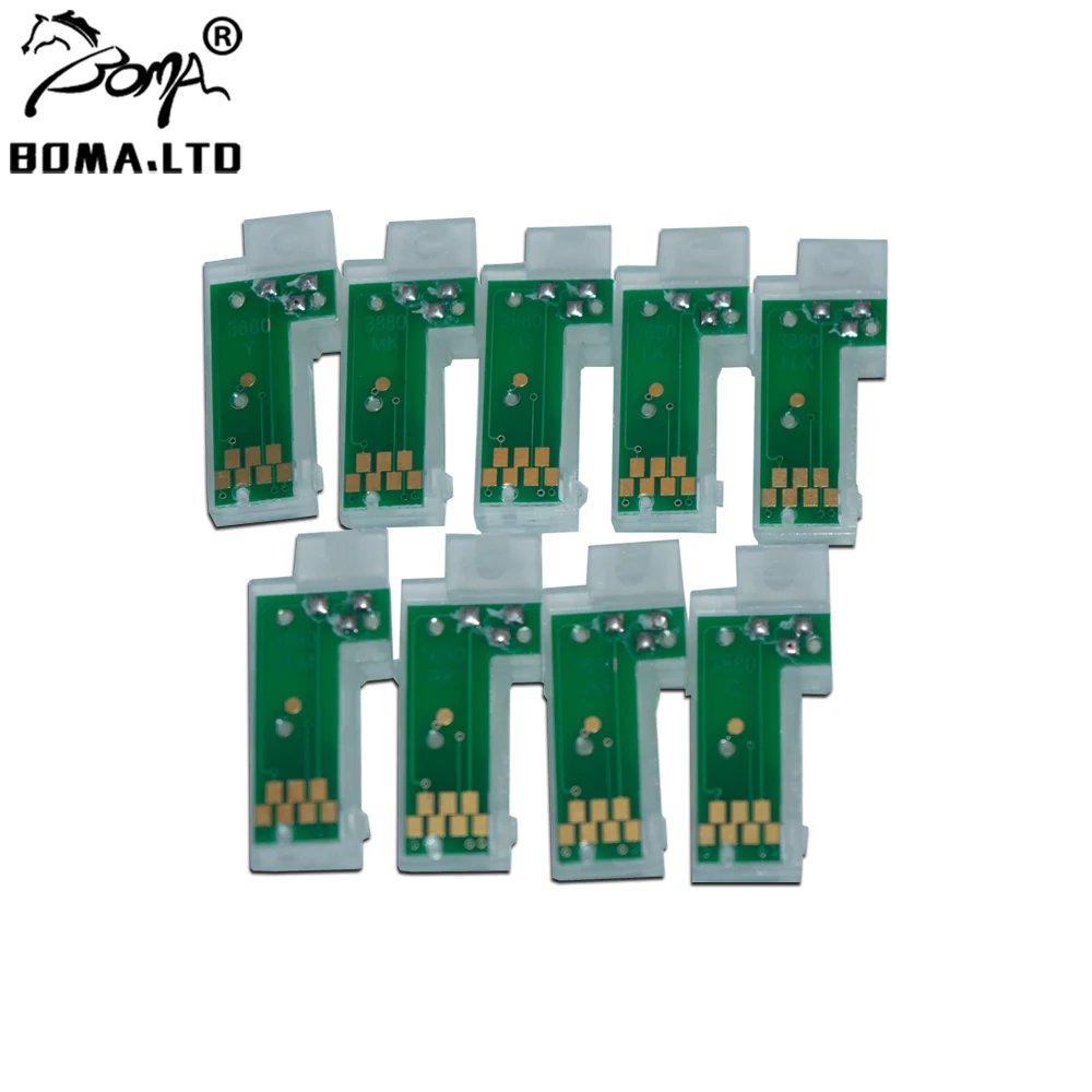 BOMA.LTD T5801 - T5809 T5811-T5819 T5891-T5899 картридж чип Сенсор для EPSON SureColor 3880 3800 3800C 3850 3890 3885