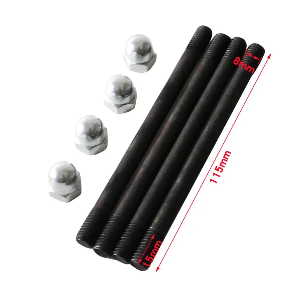 

8 мм цилиндр болтов гаек для 66cc 80cc 2- Srtoke двигателя моторизованный велосипед