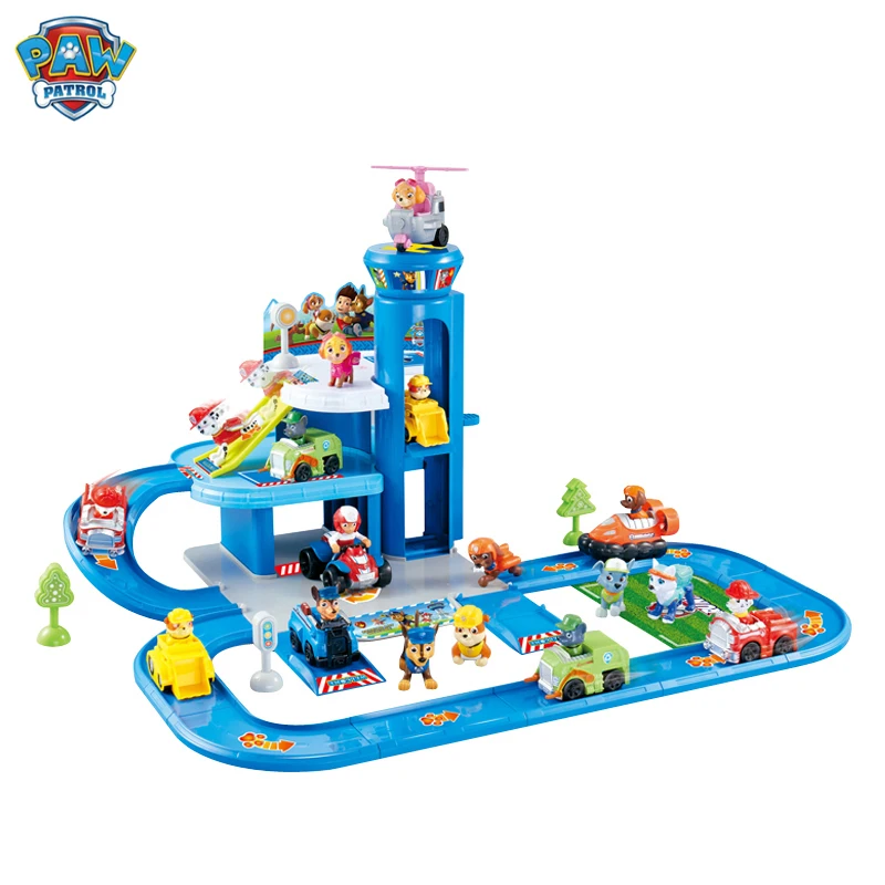 Paw Patrol Dog Toy Complete Command Center Patrulla Canina Rescue Set Vehicle Tracker Movable Action Figures Gifts | Игрушки и хобби