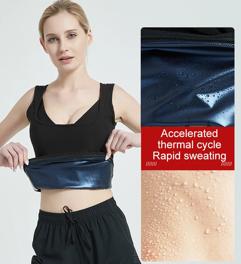 

Running Vests New Running Body Shaping Bra Women's High Quality Slim Body Shapewear Exercise Sauna Vest Yoga Accessories