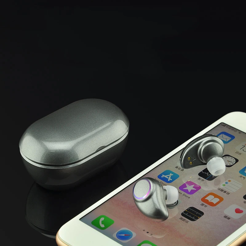 TWS Беспроводные Мини Bluetooth 5,0 наушники для ISO Android Xiaomi huawei 3D стерео наушники спортивные наушники с микрофоном зарядная коробка